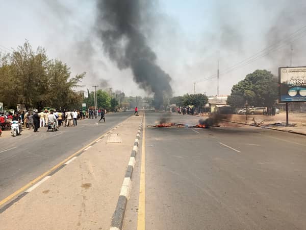 Protest in Lafia over Supreme Court judgement of Nasarawa State governorship election