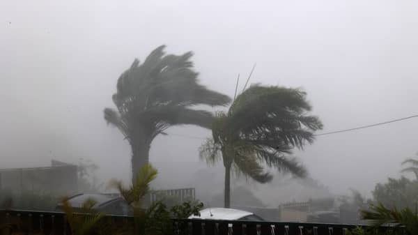 FRANCE-LA REUNION-OVERSEAS-WEATHER-CYCLONE