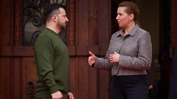 UKRAINE-DENMARK-DIPLOMACY-RUSSIA-CONFLICT-WAR