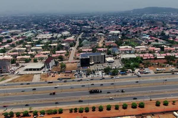 illegal market in Gwarinpa