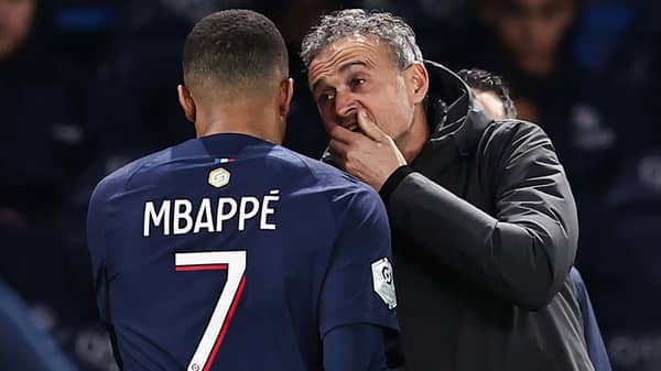 FBL-FRA-LIGUE1-PSG-MBAPPE-ENRIQUE