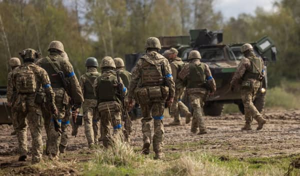 POLAND-FRANCE-UKRAINE-RUSSIA-CONFLICT-MILITARY-TRAINING