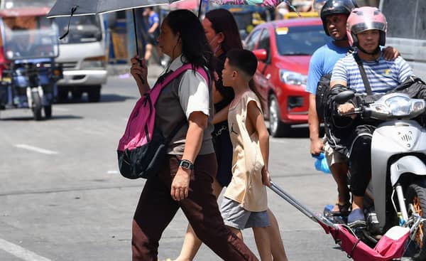 PHILIPPINES-CLIMATE-WEATHER-HEAT