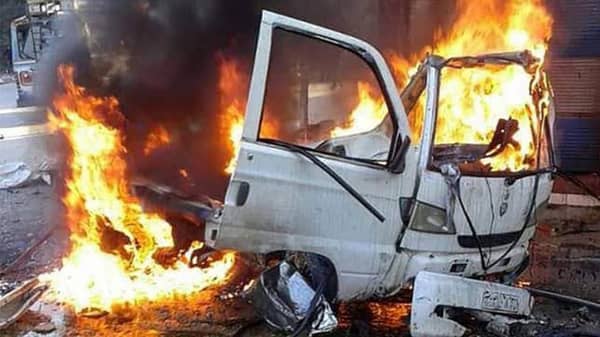 Blast in southern Syria