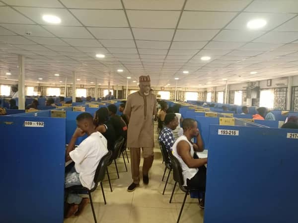 JAMB registrar Ishaq Oloyede during 2024 UTME