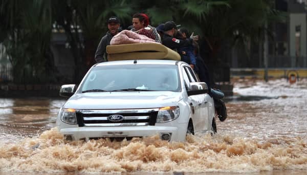BRAZIL-WEATHER-FLOODS