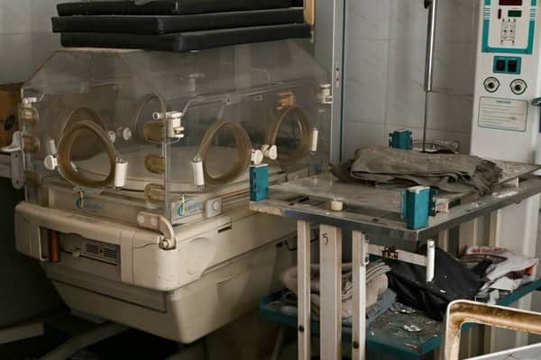 INDIA-ACCIDENT-FIRE-HOSPITAL