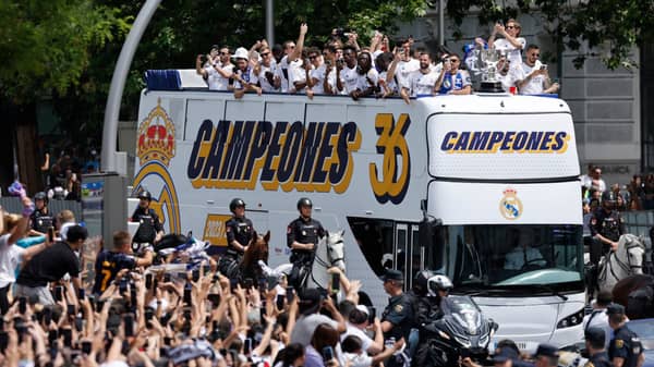 FBL-ESP-LIGA-REAL MADRID-TROPHY