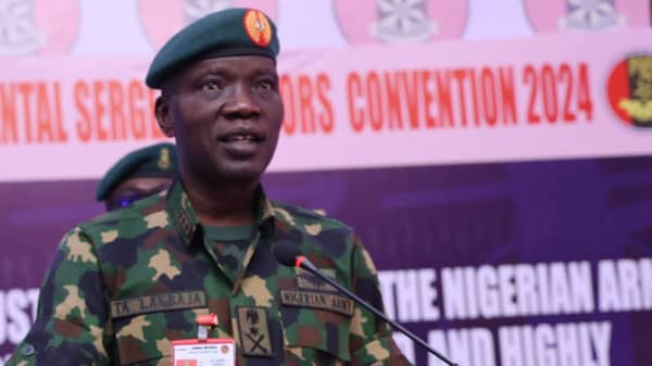 Late Chief of Army Staff (COAS) Lieutenant  General Taoreed Lagbaja