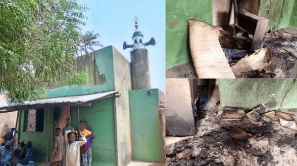Mosque attack in Kanop