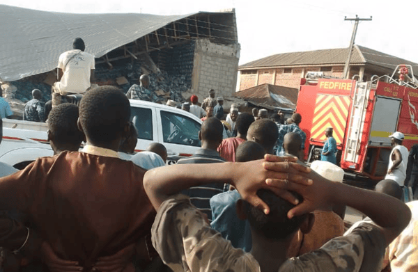 NSEMA— niger collapsed building