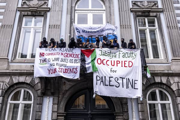 NETHERLANDS-PALESTINIANS-ISRAEL-CONFLICT-DEMO