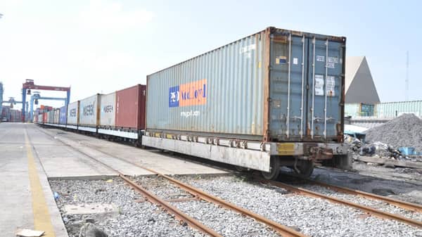 Lagos-Kano cargo train