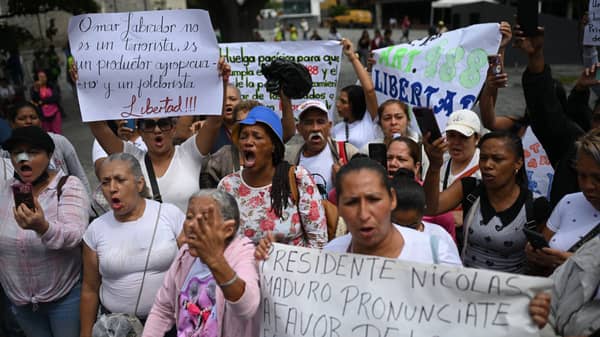 VENEZUELA-INMATES-PRISON-PROTEST