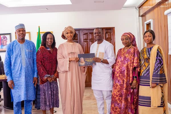 Minister of Arts, Culture and Creative Economy, Barrister Hannatu Musawa, endorses Abibatu Mogaji Stage Play