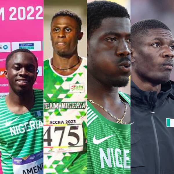 Nigerian men’s 4x400m team