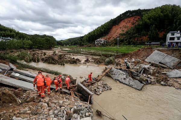 CHINA-WEATHER-FLOOD