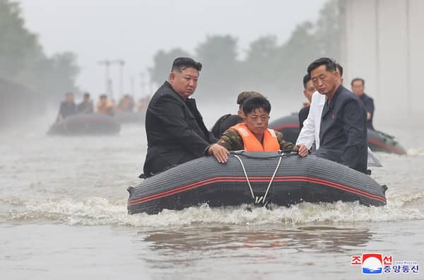 NKOREA-WEATHER-FLOOD