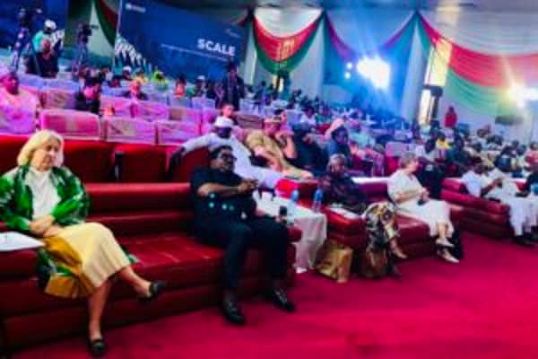 A cross section of participants at the closeout ceremony of the U.S. Agency for International Development’ (USAID)