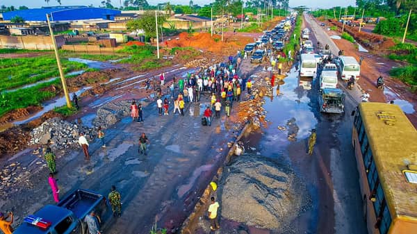Sagamu-Benin expressway