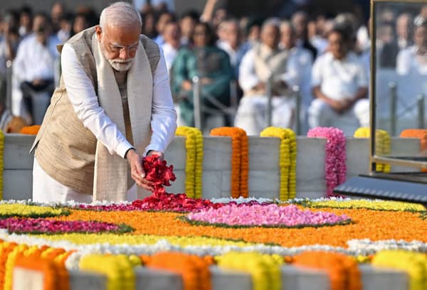 INDIA-POLITICS-GANDHI-ANNIVERSARY