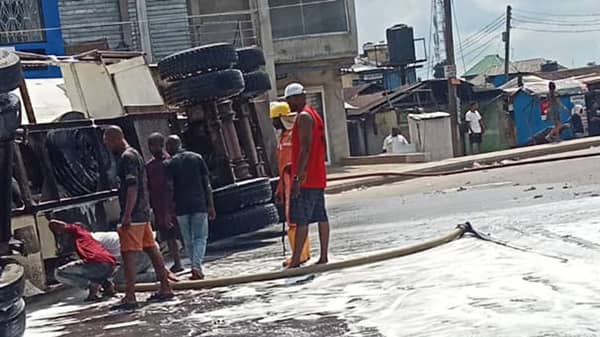 Scene of the accident