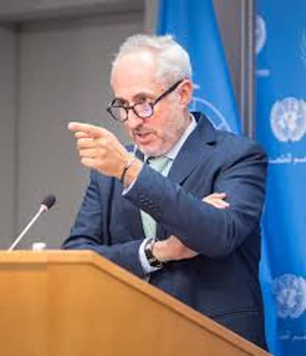 Stéphane Dujarric UN Spokesperson