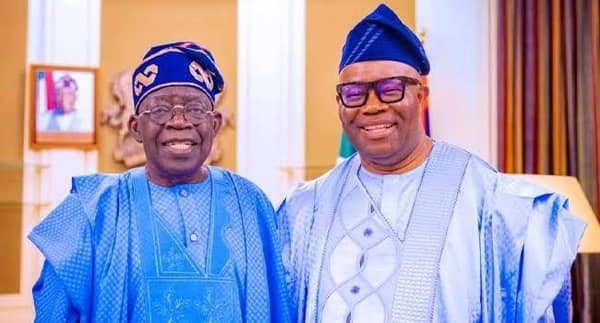 Bola Tinubu and Godswill Akpabio