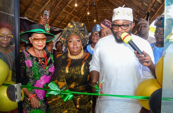 Cutting of tape for the new library