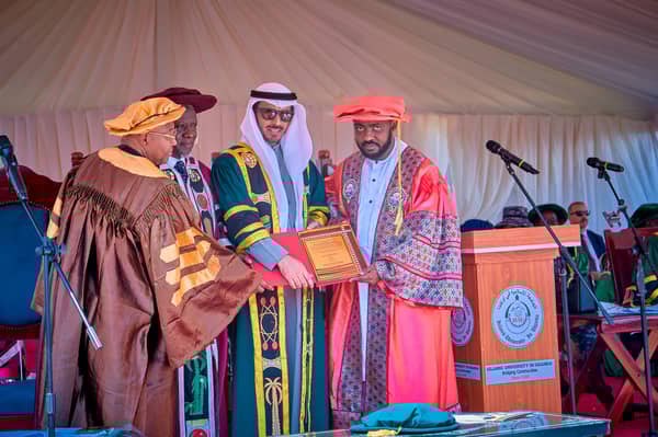 Gwarzo donates $100,000 to Islamic varsity in Uganda