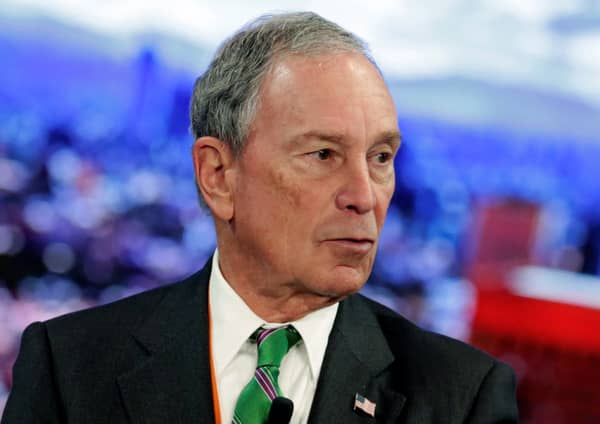 Michael Bloomberg, the U.N. Special Envoy for Cities and Climate Change speaks at the C40 Mayors Summit in Mexico City