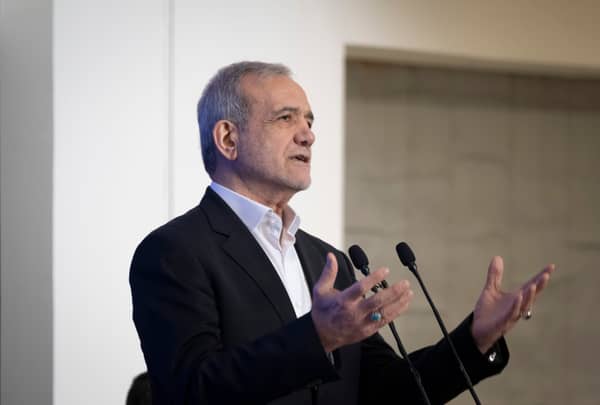 Iranian President Masoud Pezeshkian