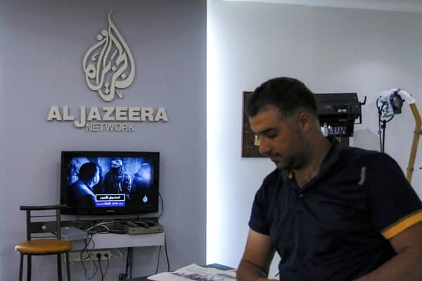 FILES-PALESTINIAN-ISRAEL-CONFLICT-MEDIA-AL JAZEERA