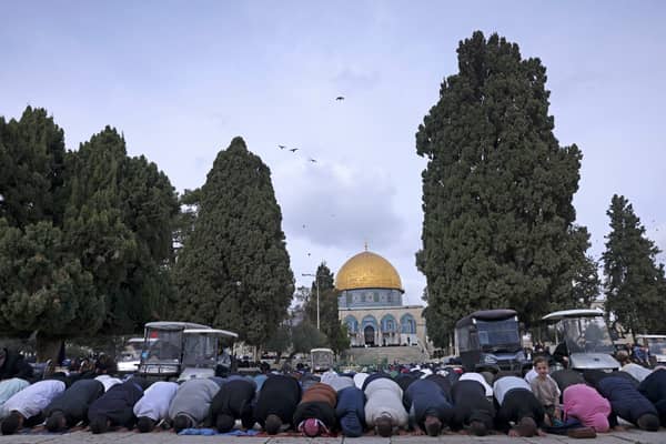 PALESTINIAN-ISRAEL-CONFLICT-PRAYER
