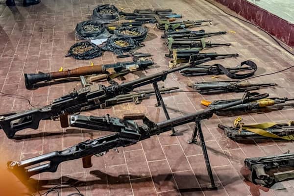 weapons-arms-cache-guns-zamfara-dss-