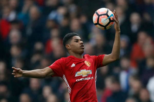 Manchester United’s Marcus Rashford