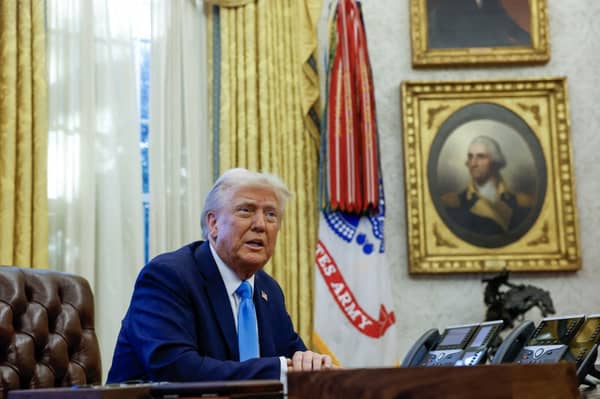 President Signs Executive Orders At The White House