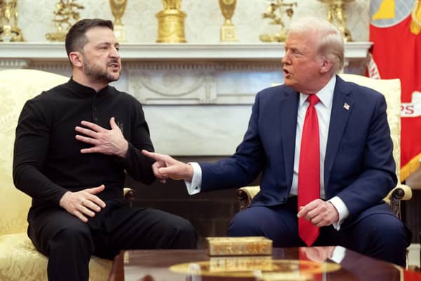 Ukraine President Volodymyr Zelensky visits the White House