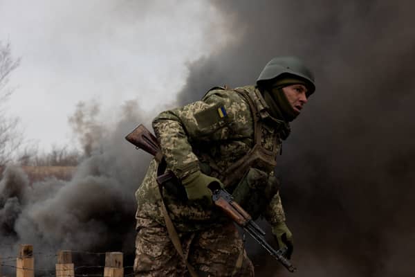 UKRAINE-RUSSIA-CONFLICT-WAR-DRILL