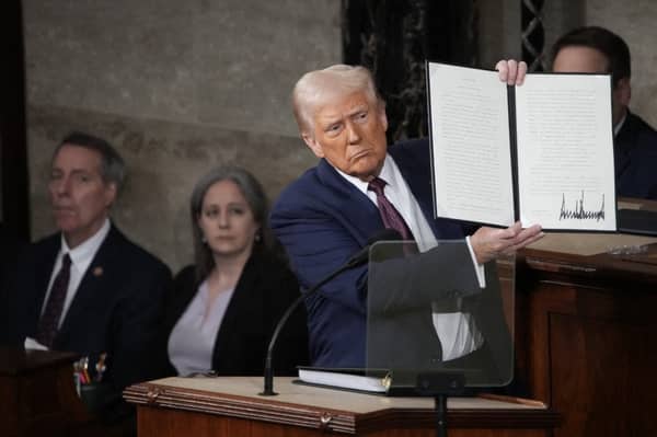 Donald Trump Delivers Joint Address To Congress