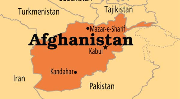 Afghanistan-Map