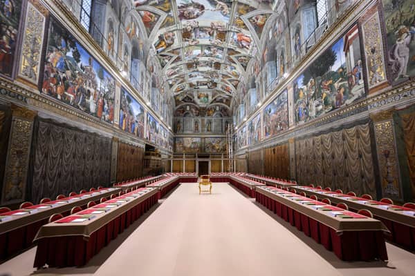 VATICAN-RELIGION-POPE-CONCLAVE-SISTINE