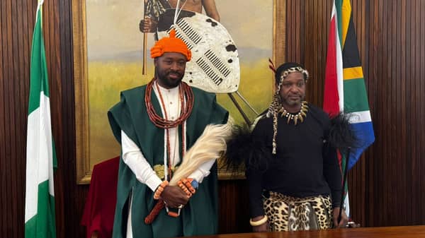 Olu of Warri and Zulu King