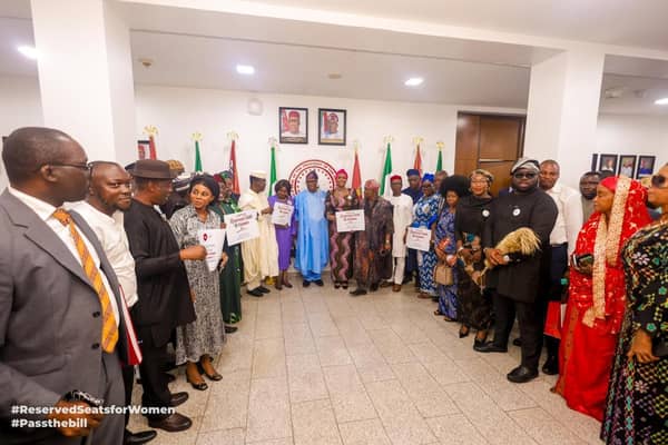 A cross-section of Nigerian senators