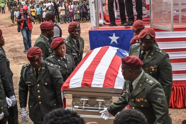 LIBERIA-POLITICS-FUNERAL-DOE