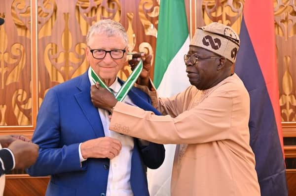 Bill Gates and President Tinubu