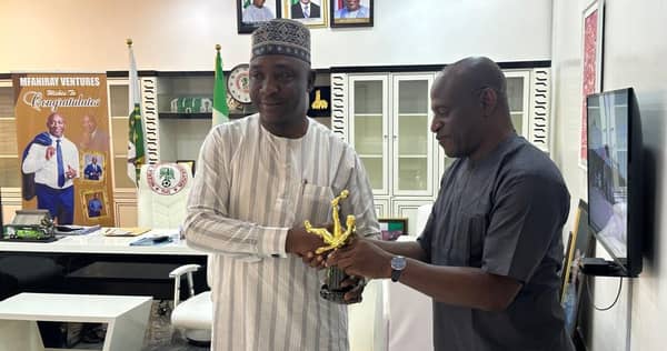 Shina Philips and Ibrahim Gusau