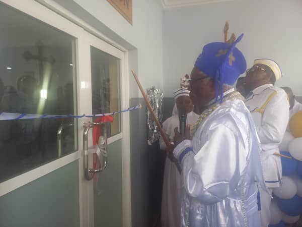 The Eternal Sacred Order of the Cherubim and Seraphim (ESOCS) Church unveils new hospital facility in Rivers.
