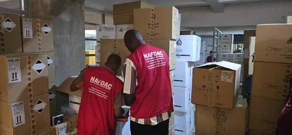 NAFDAC has confiscated banned, expired, and unregistered products worth over ₦1.5 billion.