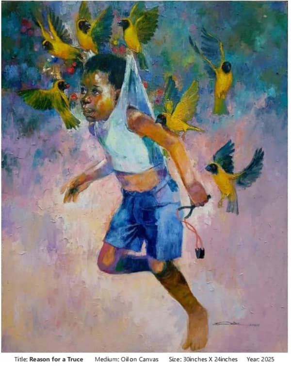 Reason for a Truce Medium by Dudu Emmanuel